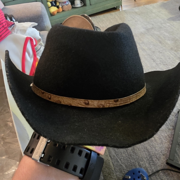 Vtg. 50's Authentic WesternTrails West Wagon Master 9' Cowboy HAT NEW IN BOX!